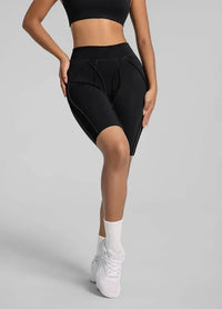 Legging Capri Femme Taille Haute Sans Couture - Effet Push-Up et Séchage Rapide - DK25160