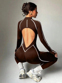 Body Yoga Femme Dos Nu Taille Haute Effet Push-Up - LT-86