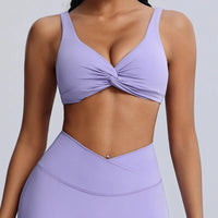 Soutien-Gorge de Sport Femme Sans Couture à Soutien Élevé - Dos Nu et Séchage Rapide