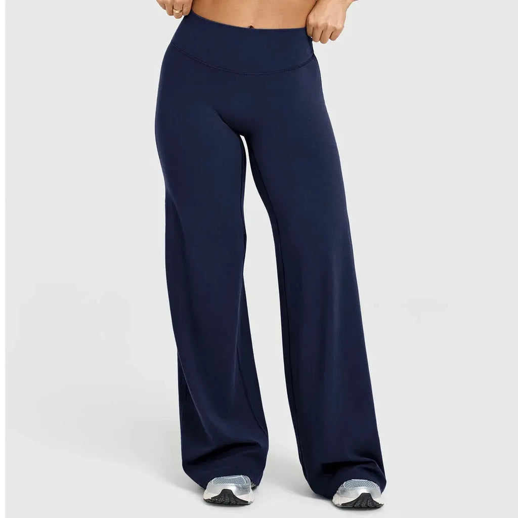 Legging Yoga Femme Jambe Large Taille Haute Contrôle Ventre - YK1339-RX