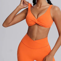 Soutien-Gorge de Sport Femme Sans Couture à Soutien Élevé - Dos Nu et Séchage Rapide