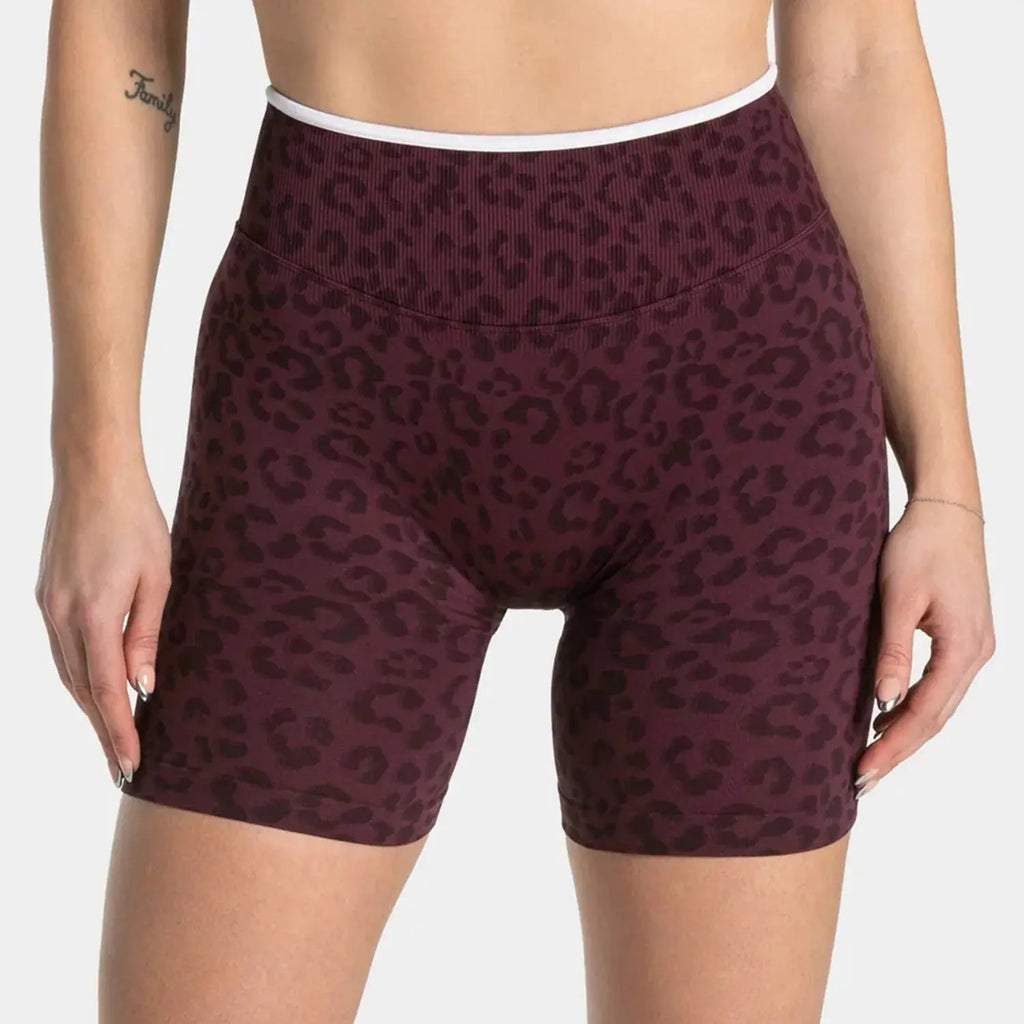 Ensemble Yoga Femme 2 Pièces - Soutien-Gorge et Legging Taille Haute Imprimé Léopard - LK26FA908