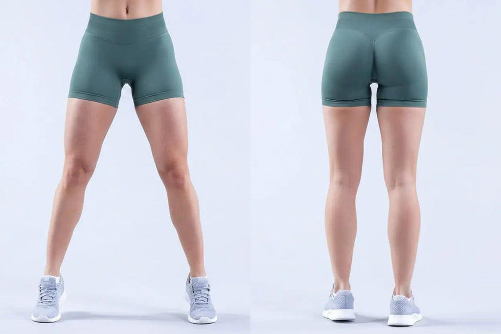 Short de Sport Femme Taille Haute Sans Couture - JY5296