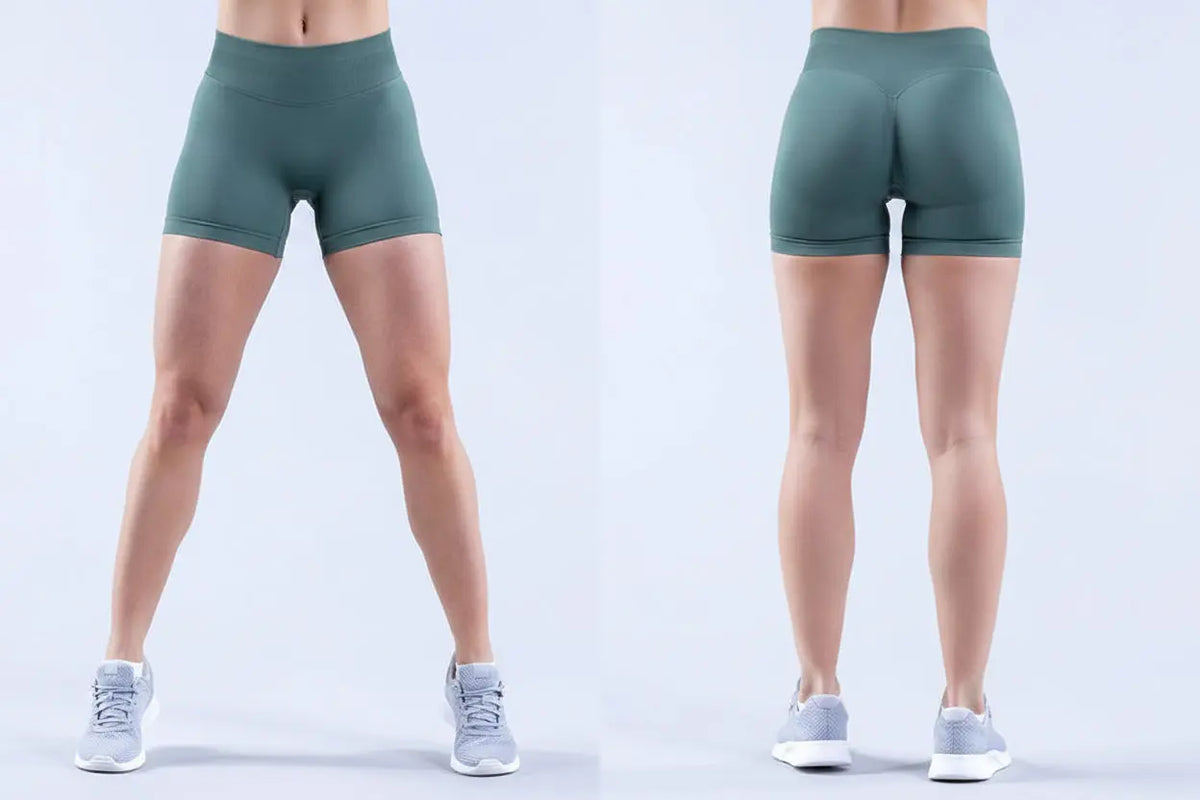 Short de Sport Femme Taille Haute Sans Couture - JY5296