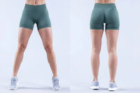 Short de Sport Femme Taille Haute Sans Couture - JY5296