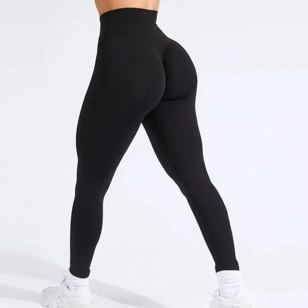 Legging Yoga Femme Taille Haute Effet Push Up Sculptant Respirant - MIKI-1220