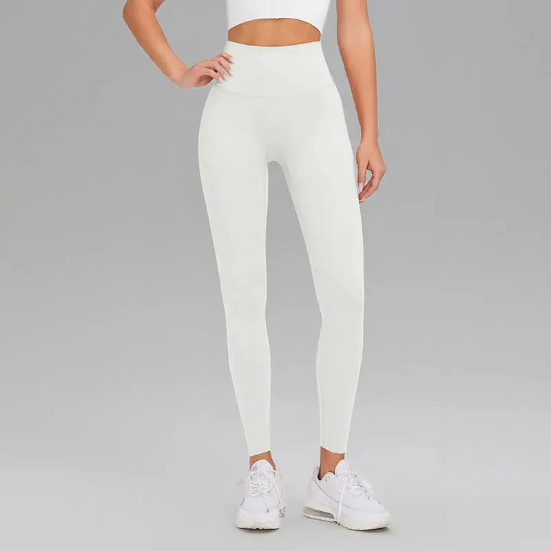 Legging Yoga Femme Taille Haute Contrôle Abdominal - Doux et Extensible
