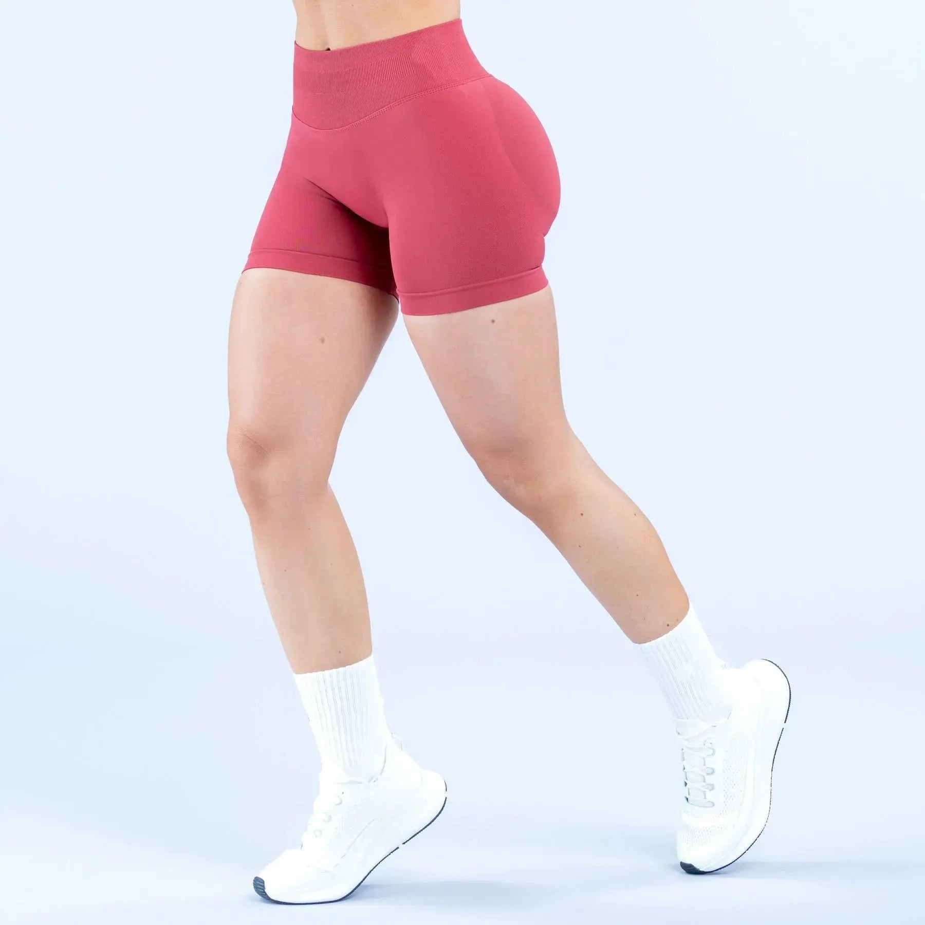 Short de Sport Femme Taille Haute Sans Couture - JY5296