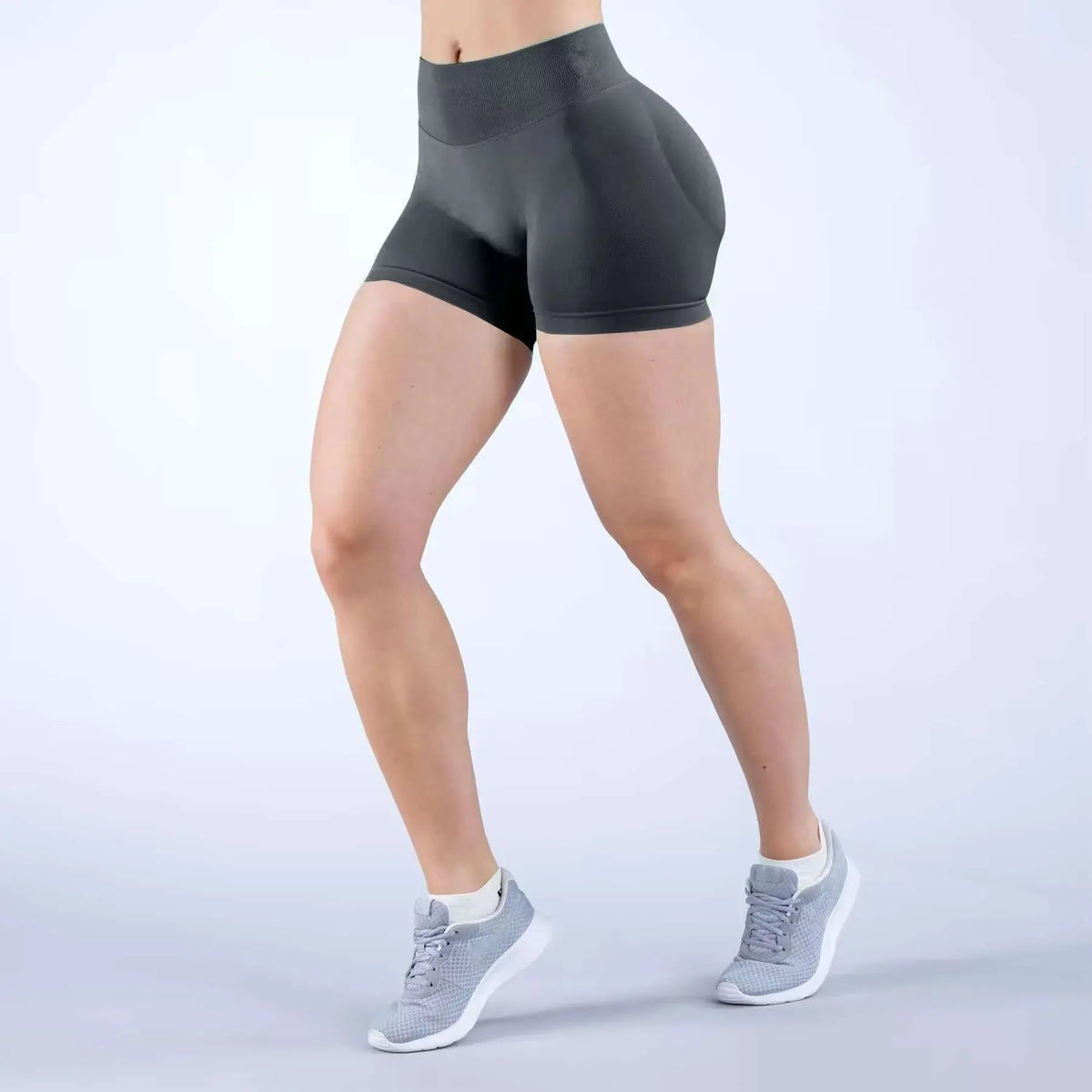 Short de Sport Femme Taille Haute Sans Couture - JY5296
