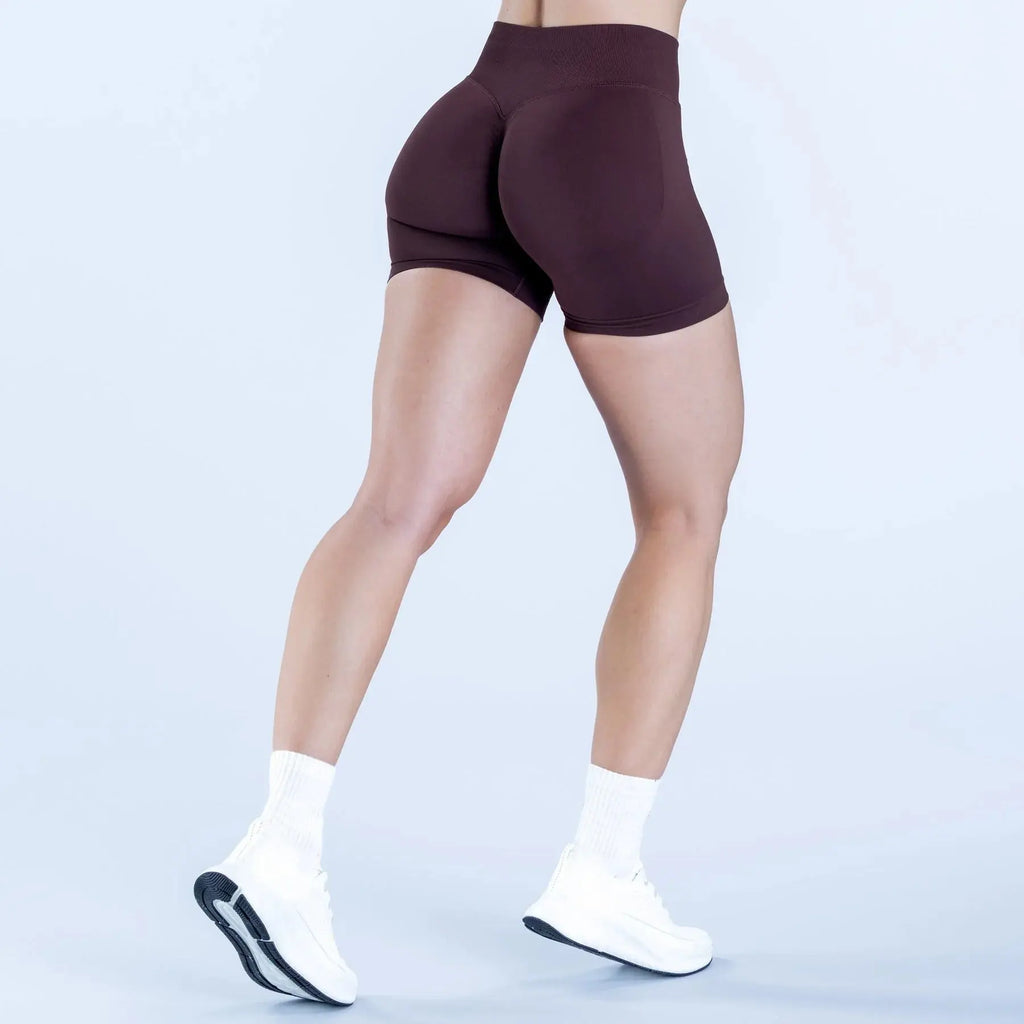 Short de Sport Femme Taille Haute Sans Couture - JY5296