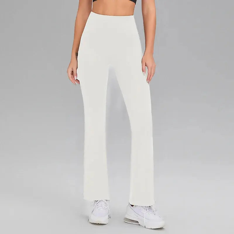 Legging Yoga Femme Taille Haute Évasé - Effet Galbant et Contrôle Abdominal