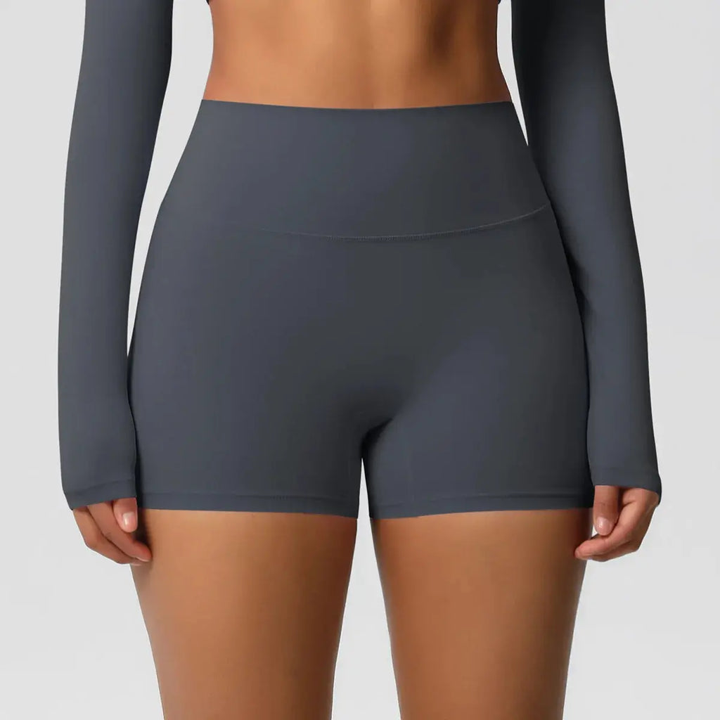 Ensemble Yoga Femme 2 Pièces Sans Manches Col Halter Côtelé Sans Couture - Y3530118