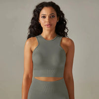 Soutien-Gorge de Sport Femme Sans Couture à Bretelles Croisées - 6606