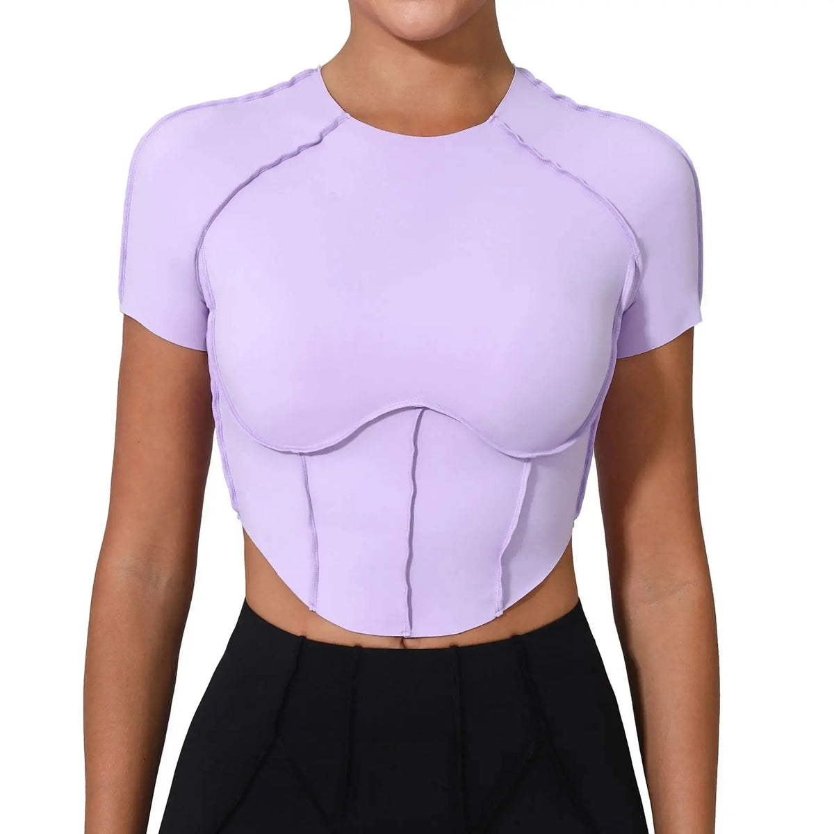 Top Yoga Femme Sans Manches Col Halter Respirant Séchage Rapide - 0673