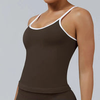 Ensemble Yoga Femme 2 Pièces Bloc Couleur Léopard Sans Couture - New Trend
