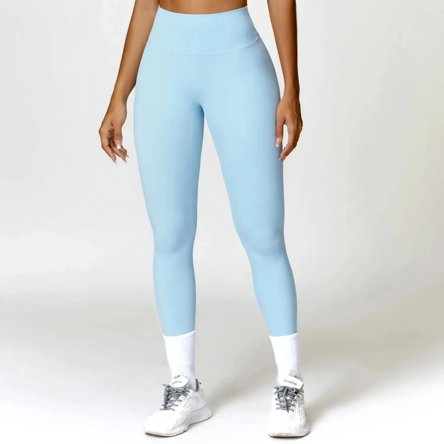 Ensemble Yoga Femme Manches Longues Taille Haute Deux Pièces - 10ans