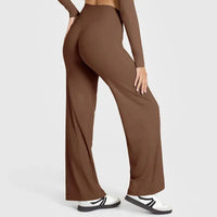 Legging Yoga Femme Jambe Large Taille Haute Contrôle Ventre - YK1339-RX