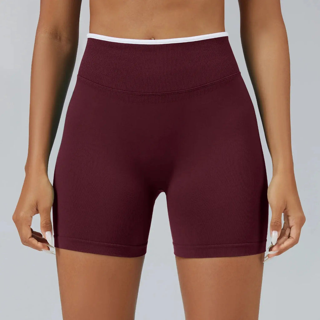 Ensemble Yoga Femme 2 Pièces Sans Couture - Legging Taille Haute et Soutien-Gorge pour Fitness