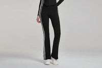 Legging Yoga Femme Taille Haute Slim Fit Rayé Respirant - DWPS124105