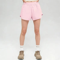 Short de Yoga Femme Taille Haute Anti-Froissement Respirant Séchage Rapide - BM-SR821