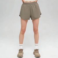 Short de Yoga Femme Taille Haute Anti-Froissement Respirant Séchage Rapide - BM-SR821