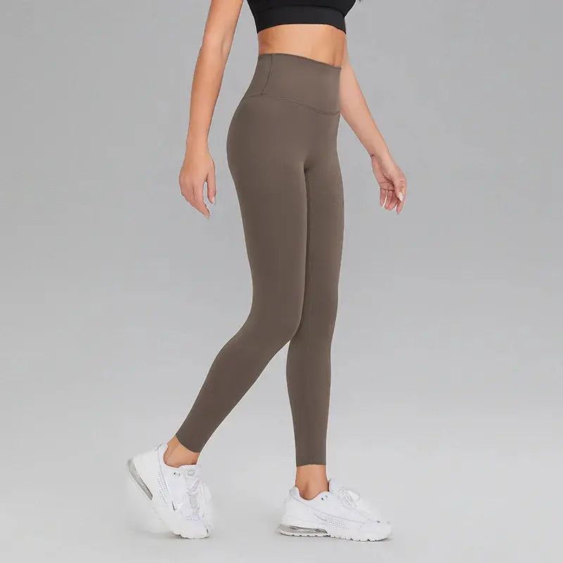 Legging Yoga Femme Taille Haute Contrôle Abdominal - Doux et Extensible
