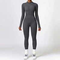 Combinaison de Sport Femme avec Fermeture Éclair Séchage Rapide - CLT7447
