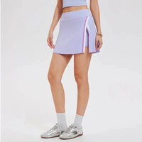 Ensemble Ace femme débardeur et jupe-short fitness respirant nylon élasthanne pour yoga running tennis