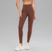 Legging Yoga Femme Taille Haute Contrôle Abdominal - Doux et Extensible