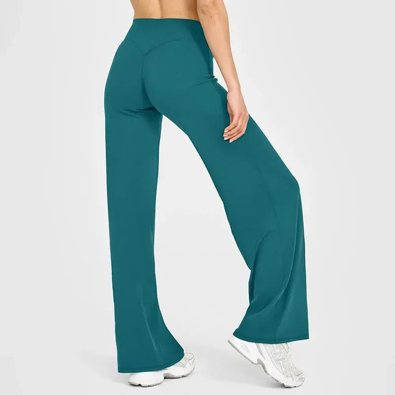 Legging Yoga Femme Jambe Large Taille Haute Contrôle Ventre - YK1339-RX