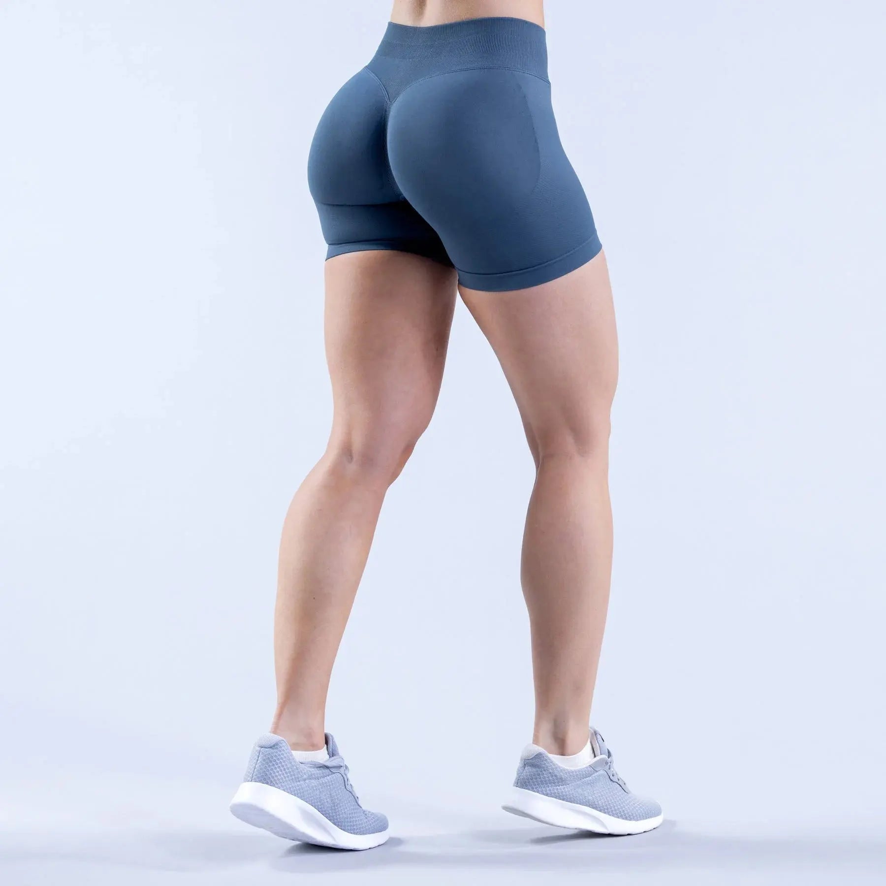 Short de Sport Femme Taille Haute Sans Couture - JY5296