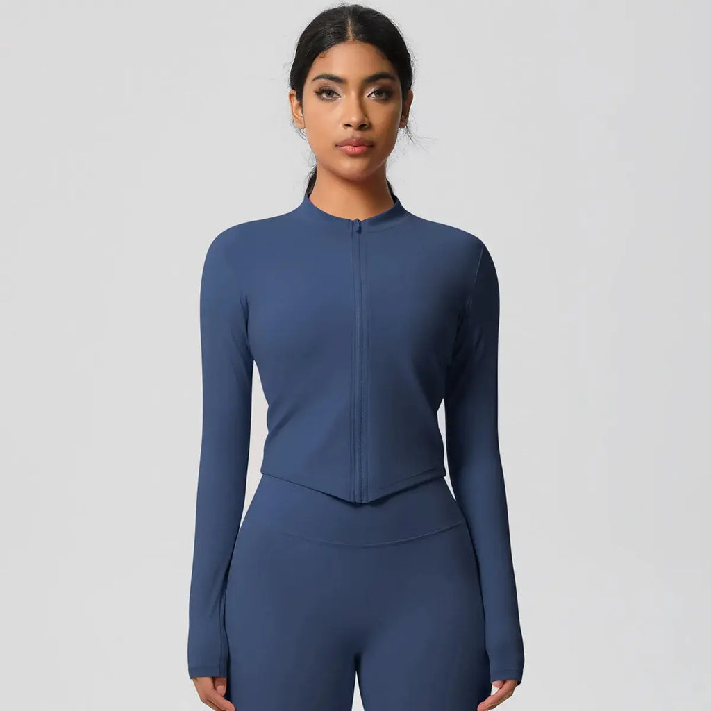 Ensemble Yoga Femme 2 Pièces Sans Manches Col Halter Côtelé Sans Couture - Y3530118