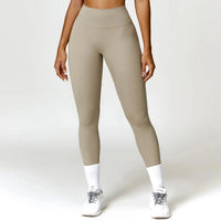Ensemble Yoga Femme Manches Longues Taille Haute Deux Pièces - 10ans