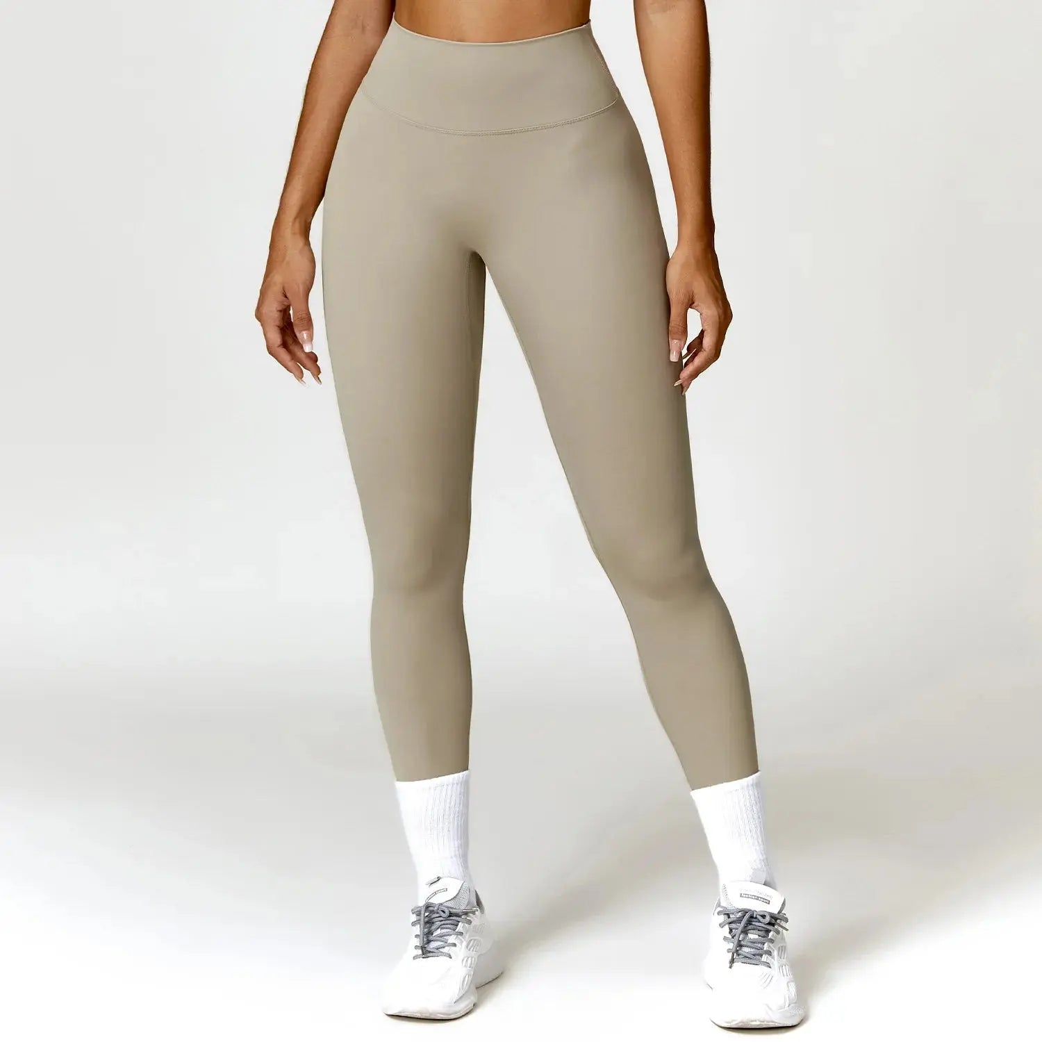 Ensemble Yoga Femme Manches Longues Taille Haute Deux Pièces - 10ans