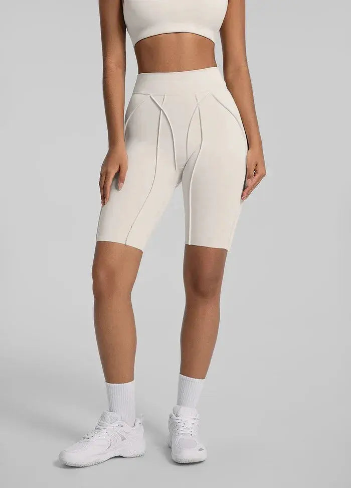Legging Capri Femme Taille Haute Sans Couture - Effet Push-Up et Séchage Rapide - DK25160