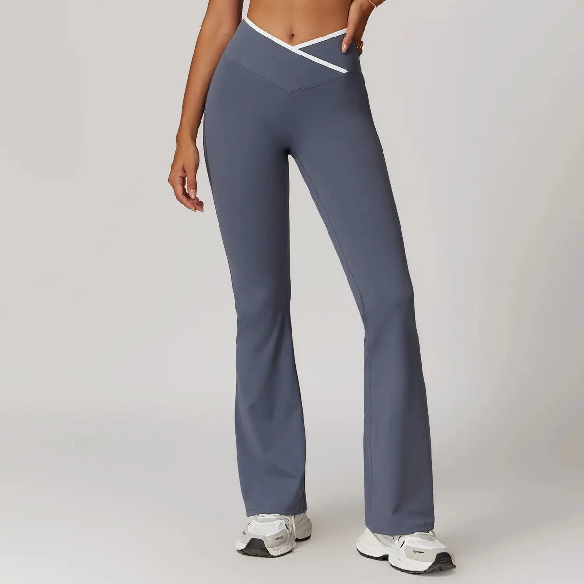 Ensemble Fitness Femme 2 Pièces Débardeur Dos Nu et Legging Taille Haute - SD491+SD350