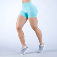 Short de Sport Femme Taille Haute Sans Couture - JY5296