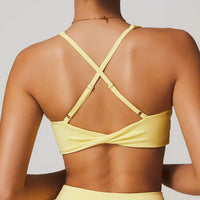 Soutien-Gorge Yoga Femme Dos Nu Bretelles Ajustables - WX5300