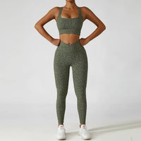 Legging Panthère côtelé imprimé léopard ROYLES