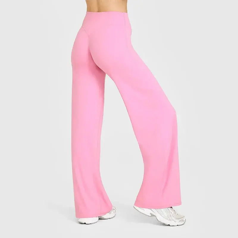 Legging Yoga Femme Jambe Large Taille Haute Contrôle Ventre - YK1339-RX