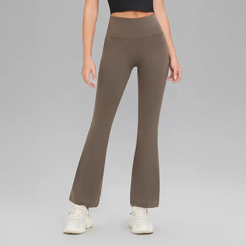 Legging Yoga Femme Taille Haute Évasé - Effet Galbant et Contrôle Abdominal