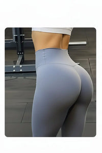 Legging Yoga Femme Jambe Large Taille Haute Contrôle Ventre - YJF1909-CK