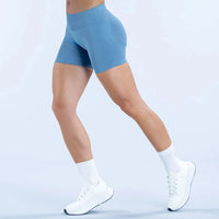 Short de Sport Femme Taille Haute Sans Couture - JY5296
