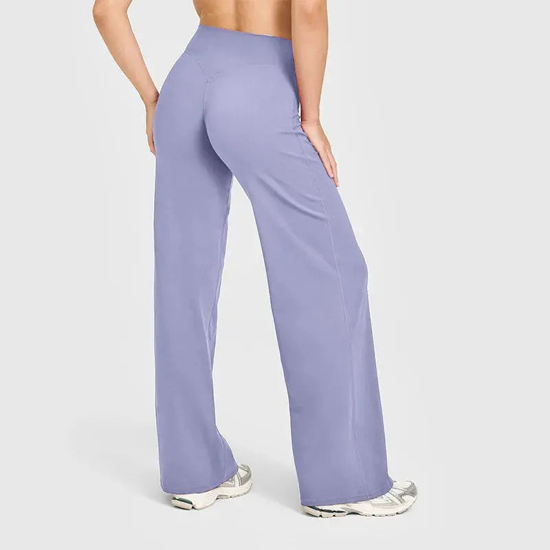 Legging Yoga Femme Jambe Large Taille Haute Contrôle Ventre - YK1339-RX