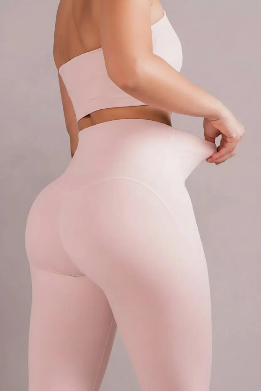 Ensemble Yoga Femme 2 Pièces Sans Manches - Soutien-Gorge Bandeau et Short Taille Haute - Mango-25492