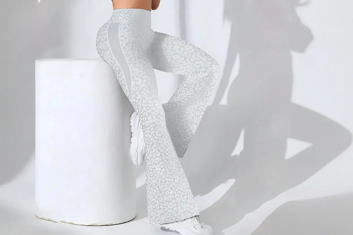 Legging Léopard Taille Haute Femme - Automne Hiver