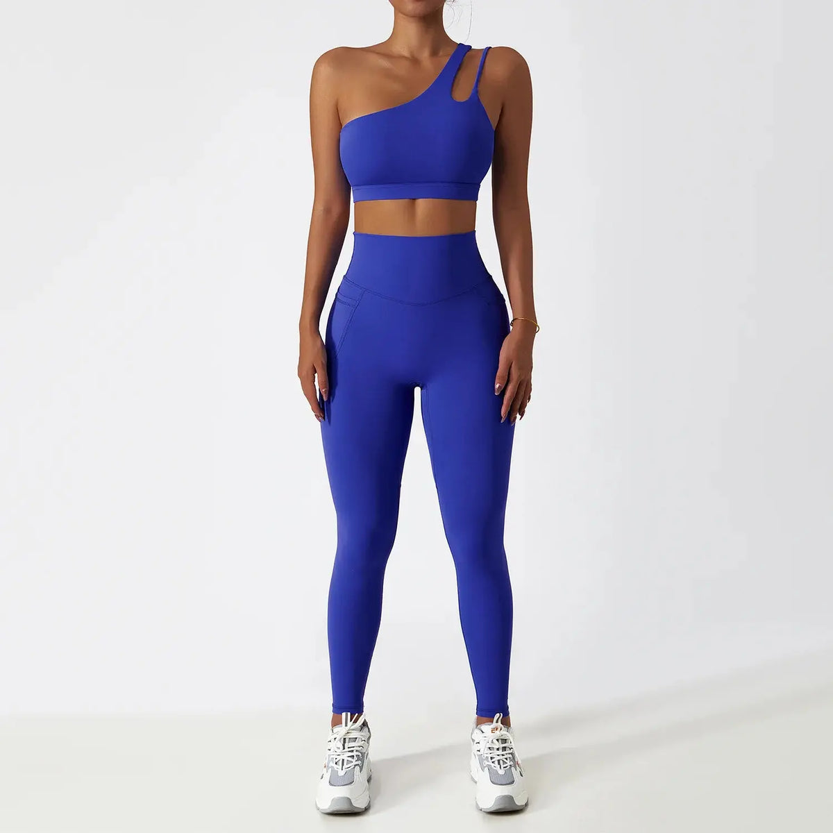 Ensemble Yoga Femme 2 Pièces - Débardeur et Legging Taille Haute