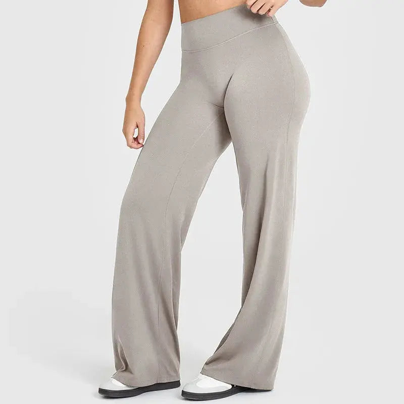 Legging Yoga Femme Jambe Large Taille Haute Contrôle Ventre - YK1339-RX