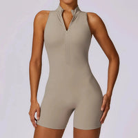 Combinaison de Sport Femme avec Fermeture Éclair Séchage Rapide - CLT7447