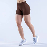 Short de Sport Femme Taille Haute Sans Couture - JY5296